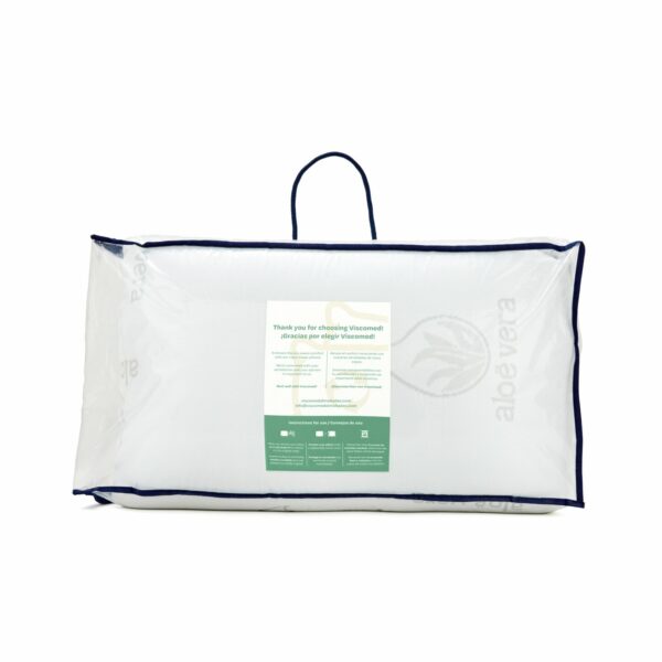Almohada Viscoelastica Copos Tejido Aloe Vera - Imagen 4