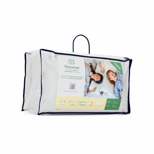 Pack 2 Almohadas Viscoelasticas Copos - Imagen 2