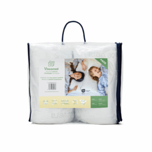 Almohada Viscoelastica Copos Enrrollada Pack 2