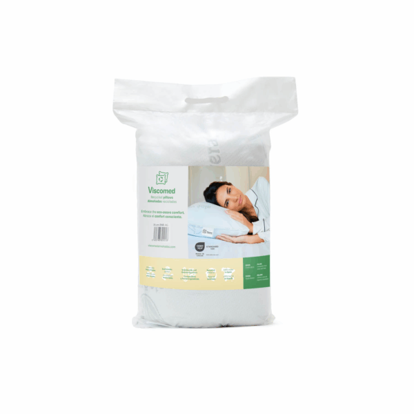 Almohada Viscoelastica Copos Enrrollada